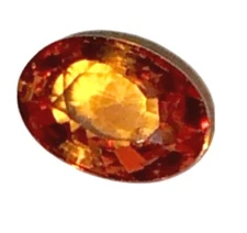 Loose Clean .60cts, Nice Earth Mined, Natural, ORANGE SAPPHIRE Jewelry Gemstones