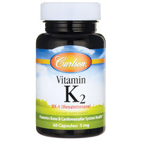 Carlson Vitamin K2 - Mk-4 (menatetrenone) 5 Mg 60 Caps on sale Carlson Vitamin K2 - Mk-4 (menatetrenone) 5 Mg 60 Caps on sale
