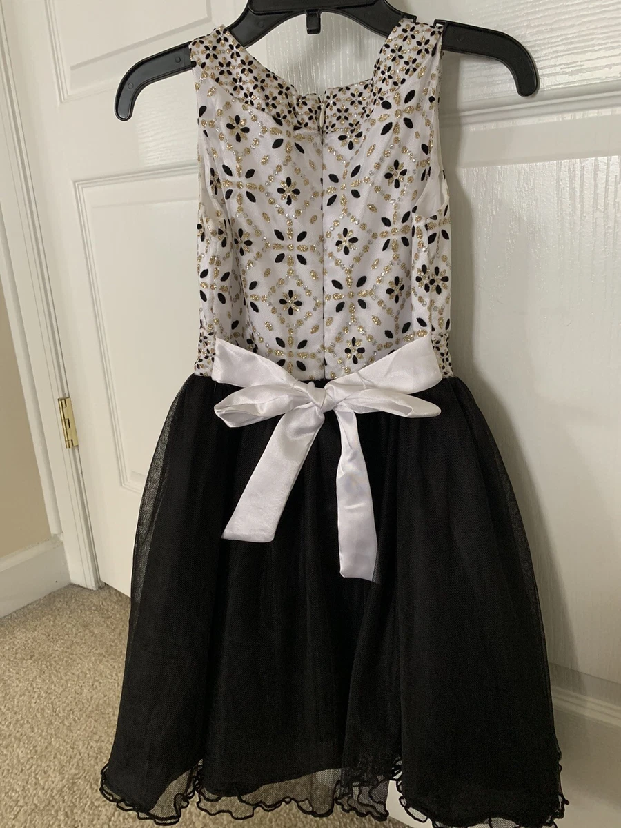 Cute black and white dresses sale