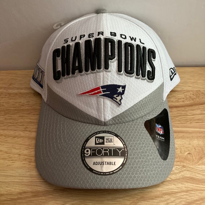 NEW ENGLAND PATRIOTS Super Bowl LIII (53) Champions New Era 9FORTY Snapback Hat