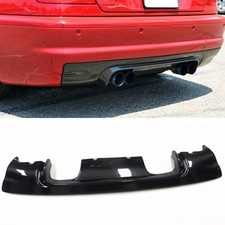 For BMW 2001-2006 E46 M3 COUPE 2DR Rear Bumper Diffuser Carbon Fiber CSL Style