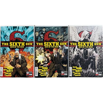 Sixth Gun Days of the Dead #1 #2 #3 Oni Press Complete Mini Series