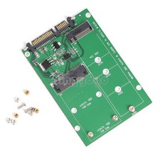 mSATA SSD to SATA M.2 B/B M KEY NGFF 2.5" III Board Adapter Converter Card D