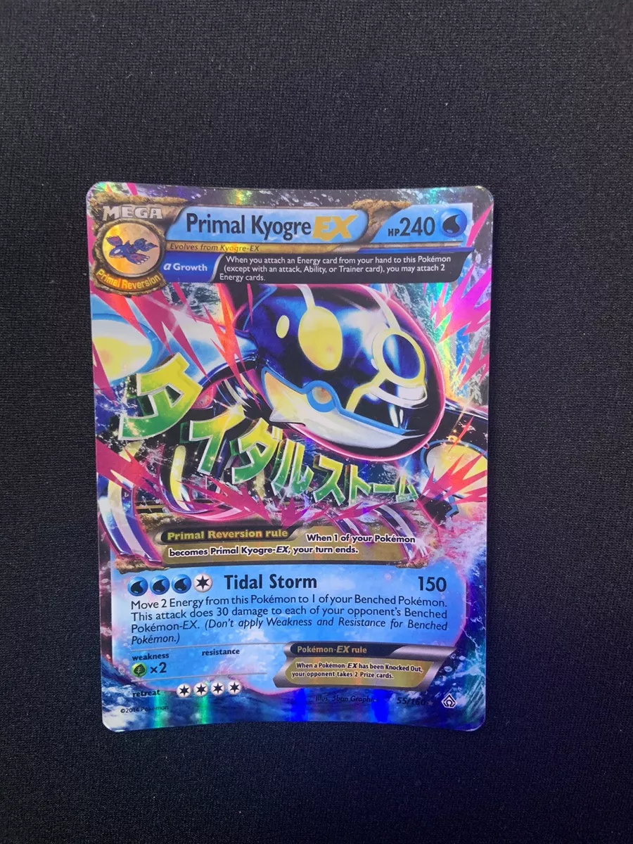 Primal Kyogre EX  Rare pokemon cards, Pokémon tcg, Pokemon cards