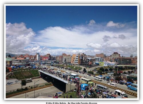 El Alto El Alto Bolivia  Postcard - Picture 1 of 2