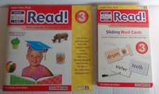 Your Baby Can Read Volume 3  Lot of 2 Sliding Word Cards  Book Good Condition