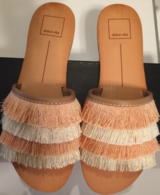 dolce vita fringe sandals