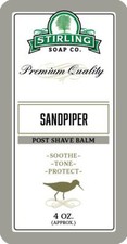 Stirling Soap Company Sandpiper Post-Shave Balm 4 Oz