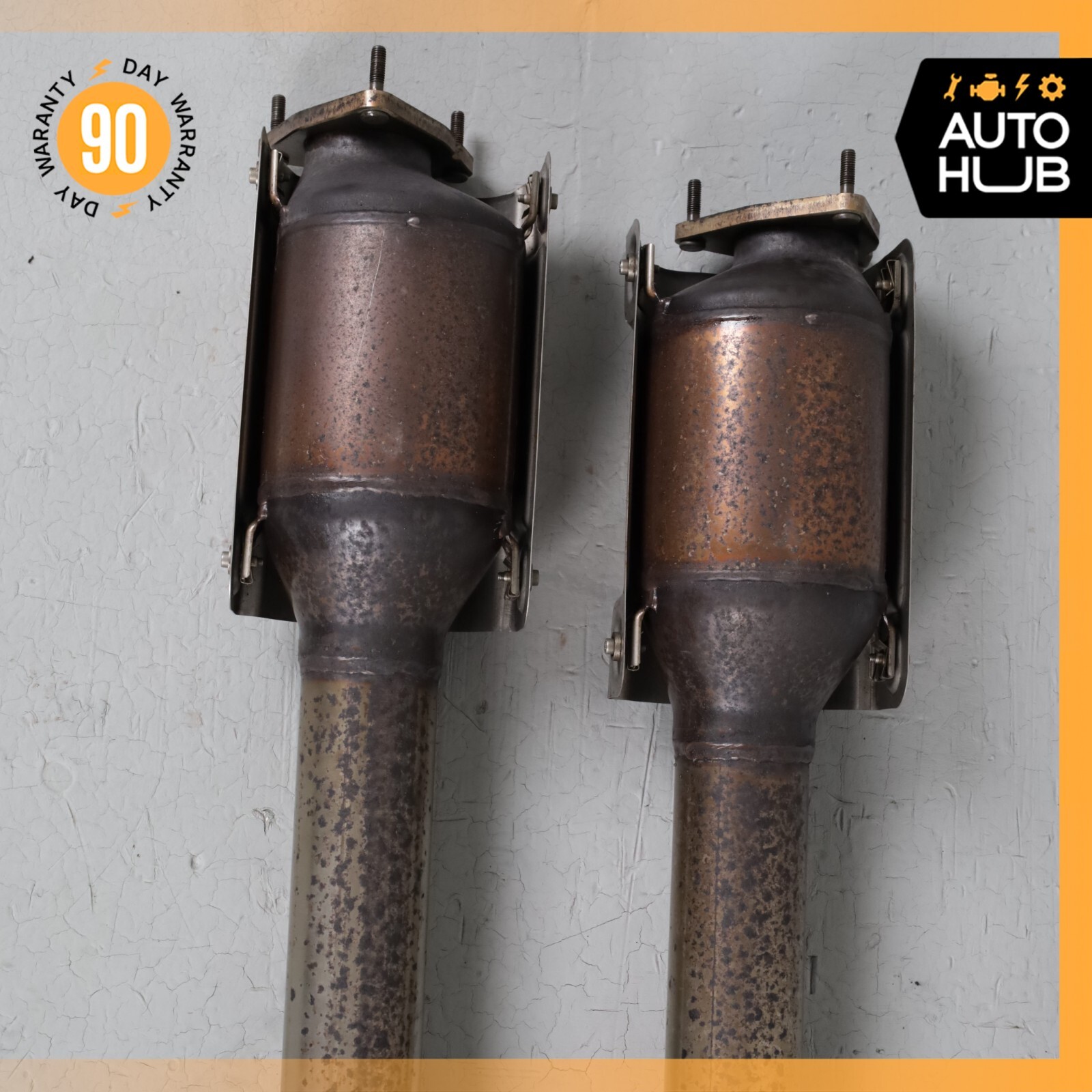 Bentley Continental GTC 6.0L Middle Exhaust Downpipe Left & Right Side OEM 60k