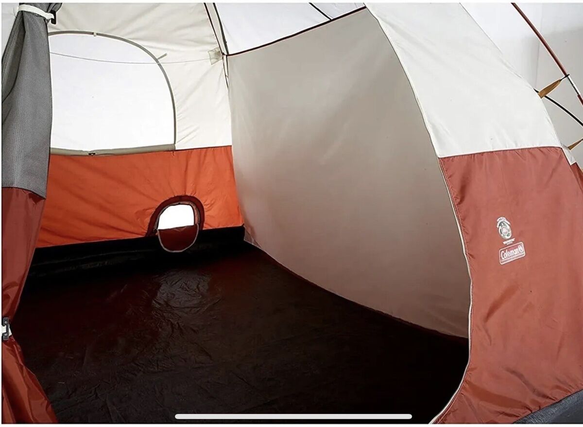 Coleman Red Canyon 8 Person 17 x 10 Foot Outdoor Camping Coleman Red Canyon 8 Person 17 x 10 Foot Outdoor Camping