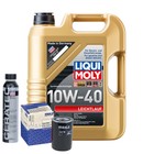 Motoröl 10W40 LIQUI MOLY Leichtlauf 5L+MAHLE Ölfilter +Cera Tec