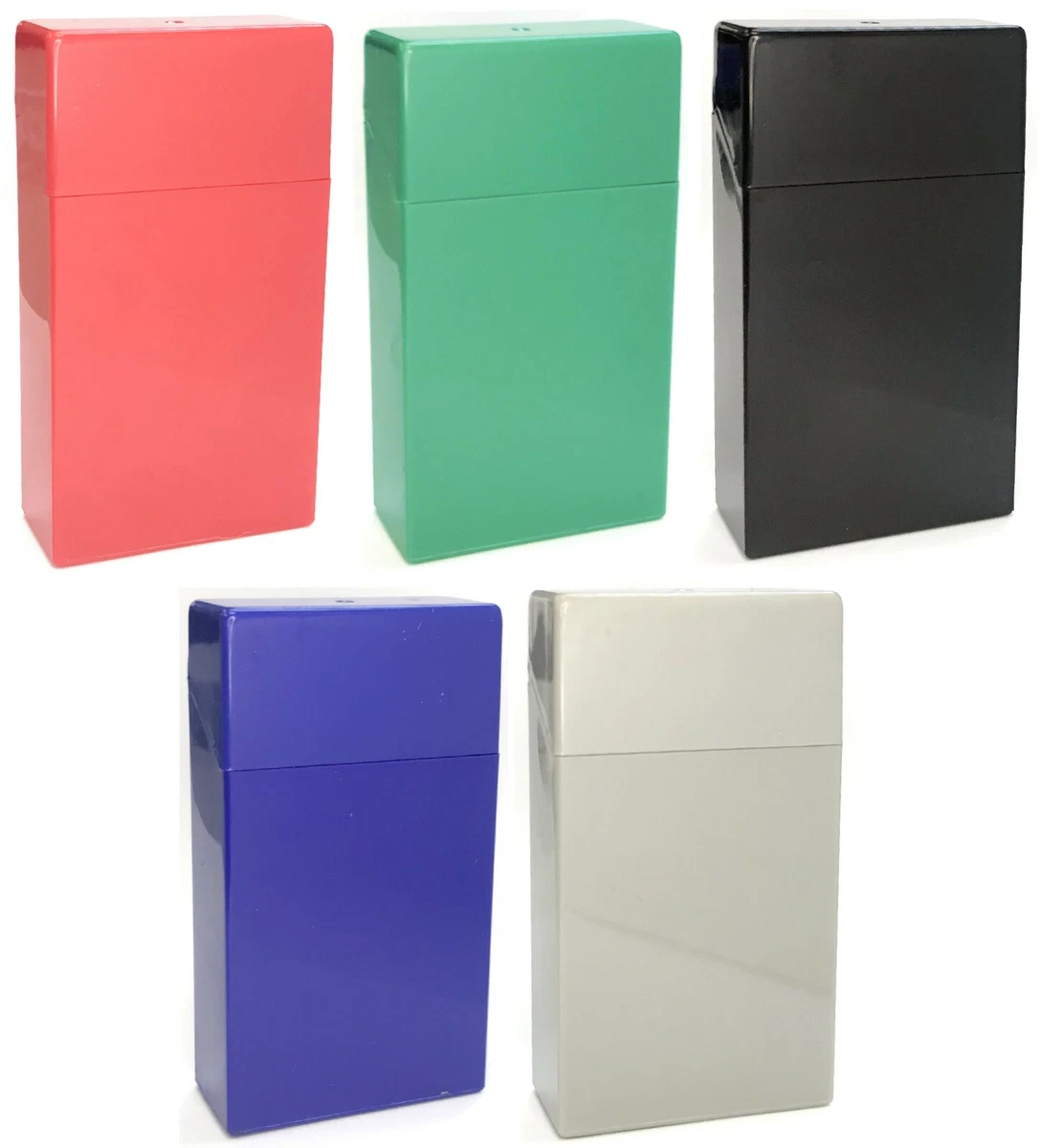 cigarette cases for 100s holds 20 Malisseladi Plastic Case/Box 100's Cigarette Portable Transparent Can Hold 20pcs Slim Cigarettes (Wolf, Transparent White) : Health & Household 2 Cases Plastic Cigarette Case 100s for