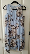 Established 1962 Women's Floral Dress Sleeveless Chiffon Size 6 Petite
