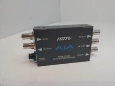 AJA HDTV Model HD5DA HD/SD Distribution AMP Fair No Adapter