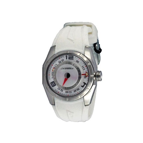 Orologio Solo Tempo Donna Chronotech CT.7167L/06P Cassa Acciaio Cinturino  Gomma | eBay