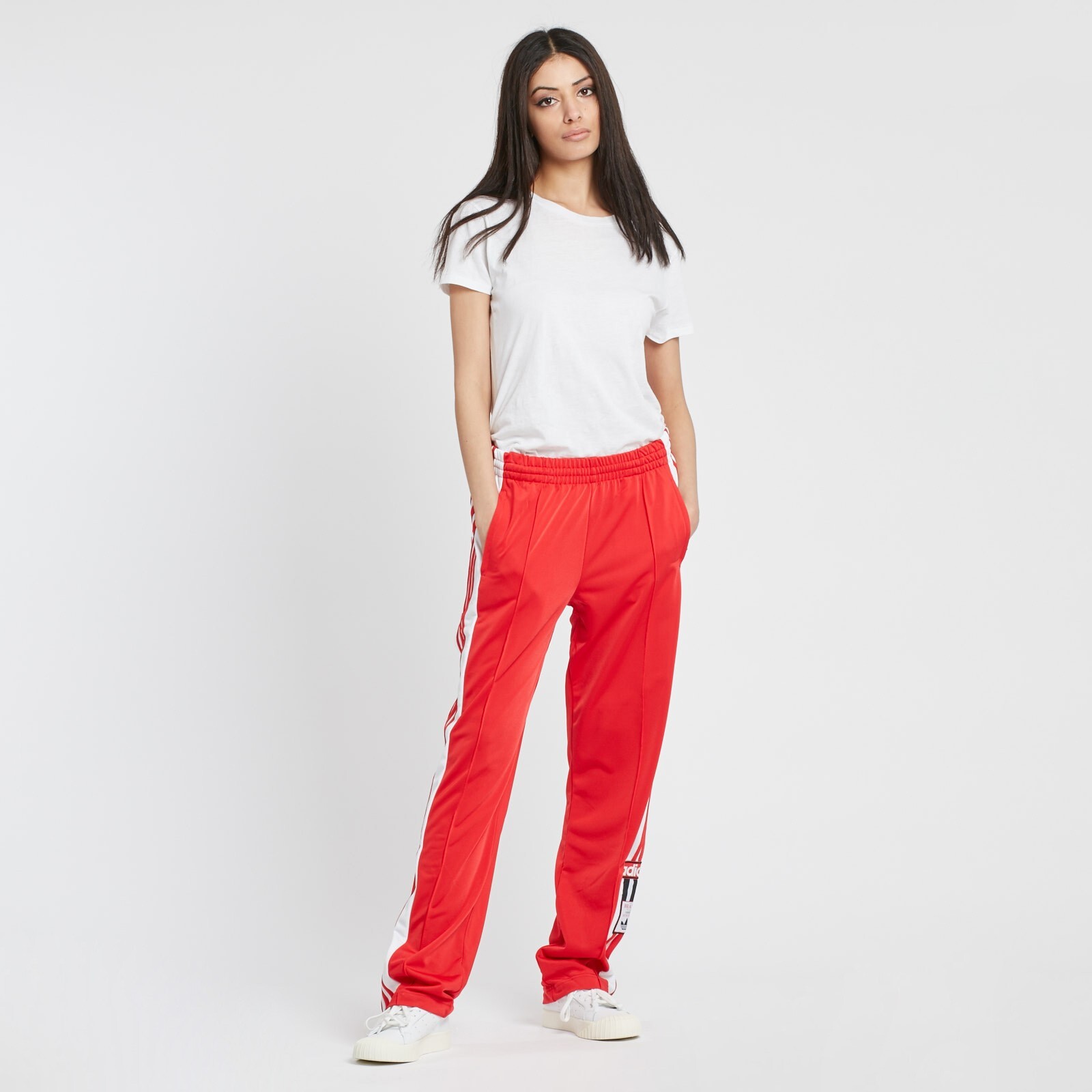 Damaged adidas Originals Snap Buttons Adibreak Pants… Gem