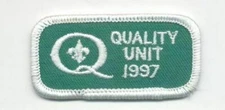 1997 Quality Unit patch