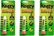 Elmer's Krazy Glue All-Purpose Instant Repair, 3-Piece Set