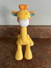 Fisher-Price Amazing Animals Click Joint Toys Zoo Giraffe 10"