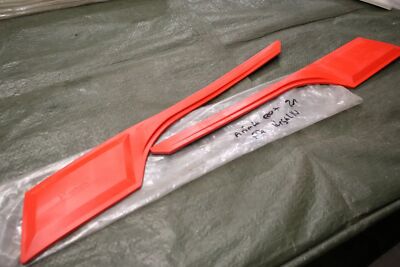 Ariete Rammschutz (rot) NOS für Vespa PX 125 200 Kotflügel Fender Schutz Leisten