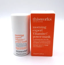 Thisworks 24 HR Skin Solutions Morning Expert Vitamin C Power Mask ~ 1.8 oz BNIB