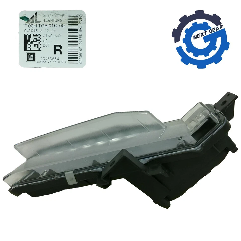 Lámpara de circulación diurna derecha OEM GM para Chevy Camaro SS 23433654 2016-2018 Foto 4 de 4