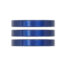 Industry Nine iRiX 1-1/8" Aluminum Headset Spacer Set, Blue, 5mm Height
