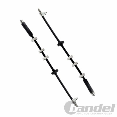 2x BREMSSCHLAUCH / BREMSSCHLÄUCHE VORNE passend für PEUGEOT 406 Limo Break Coupe