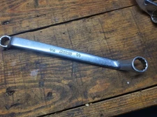 Snap On Tools XO1820 9/16" x 5/8" SAE 60° Offset Box Wrench 12 Point USA