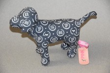 VICTORIA'S SECRET PINK University 86 Collectible Plush Dog Navy White