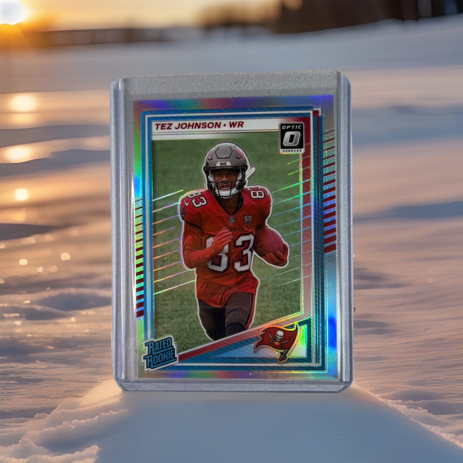 2025 Donruss Tez Johnson Optic Preview Silver Prizm #313