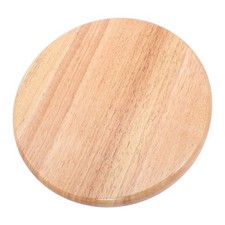 Repuesto de asiento de silla de comedor: reemplazo de tapa de silla de madera redonda de restaurante -