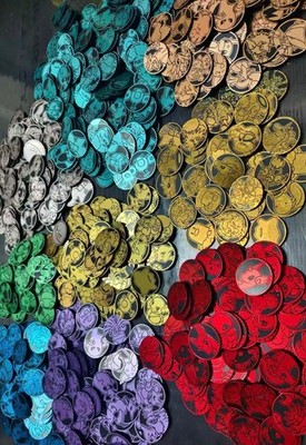 Pokemon TCG Plastic Disc Medal Collection