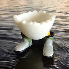 Eierbecher Casablanca Speedy & Friends  Modell: Pfützi mit Gummistiefeln