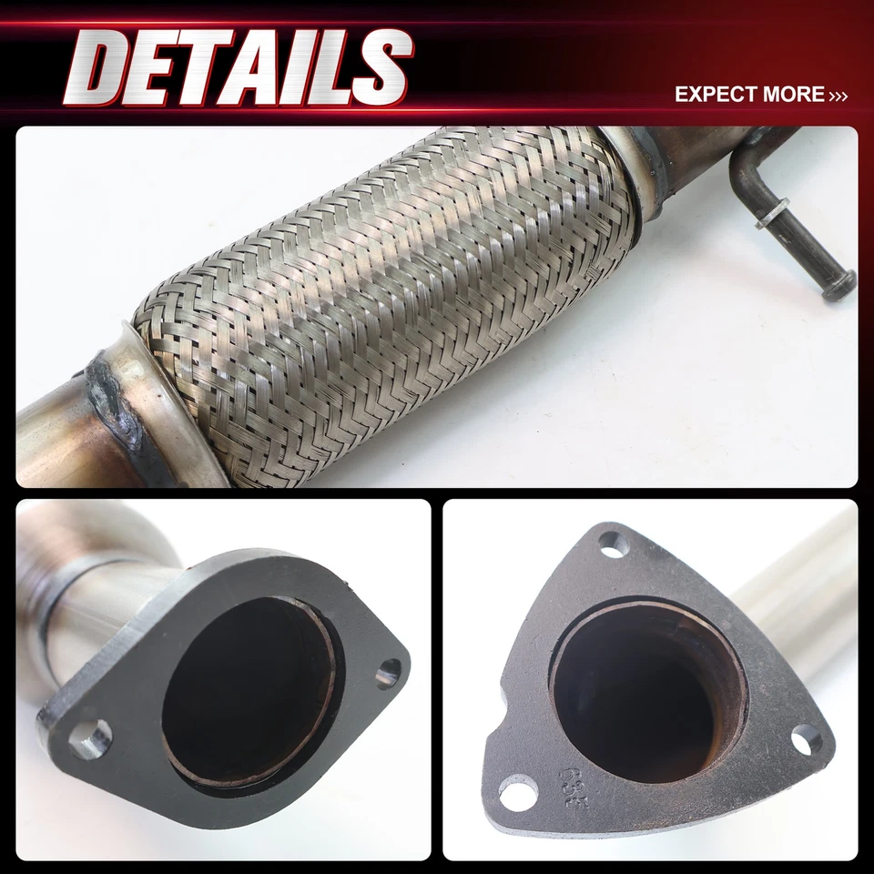 Rear Catalytic Converter For 2011-2015 Buick Regal, 2012-2017 Buick Verano 2.4L - Image 3 of 4