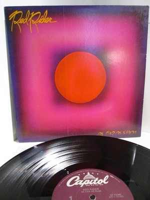 Red Rider   As Far As Siam - US  Capitol Records 1981   ST-12145 - vg+