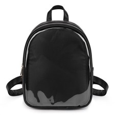 Pin Display Backpack Black Ita Bag Mini Pin Bag For Anime Display