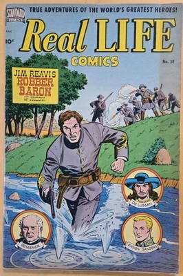 Real Life Comics #58 VG+ (4.5) Pines(Standard) Comics, 10/51