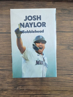 #ad JOSH NAYLOR 2026 T Mobile Park SGA Bobblehead 5 18 26 Seattle Mariners BNIB $75.00