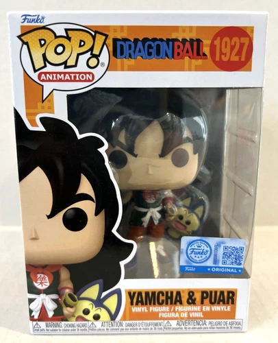 FUNKO POP ANIMATION DRAGON BALL YAMCHA & PUAR 1927 DRAGONBALL Z SPECIAL EDITION