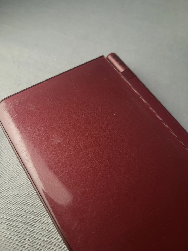 Nintendo DSi XL Handheld System - Burgundy - UTL-001 - Charger Included - Tested - Image 3 of 4