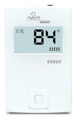 Element Non-programmable Floor Heating Dual-Voltage Thermostat with Floor Temper