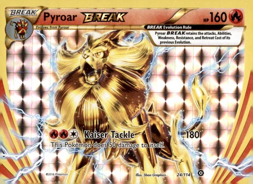 XY11-Bb: Fever-Burst Fighter #010/054 Pyroar BREAK