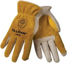 Tillman 1464 Top Grain Cowhide/Split Drivers Gloves - Large Original Version...