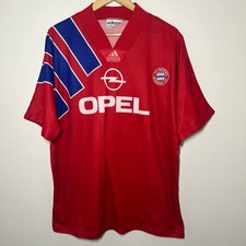 Bayern Munich 1991-1993 Home Jersey | Vintage Soccer XL