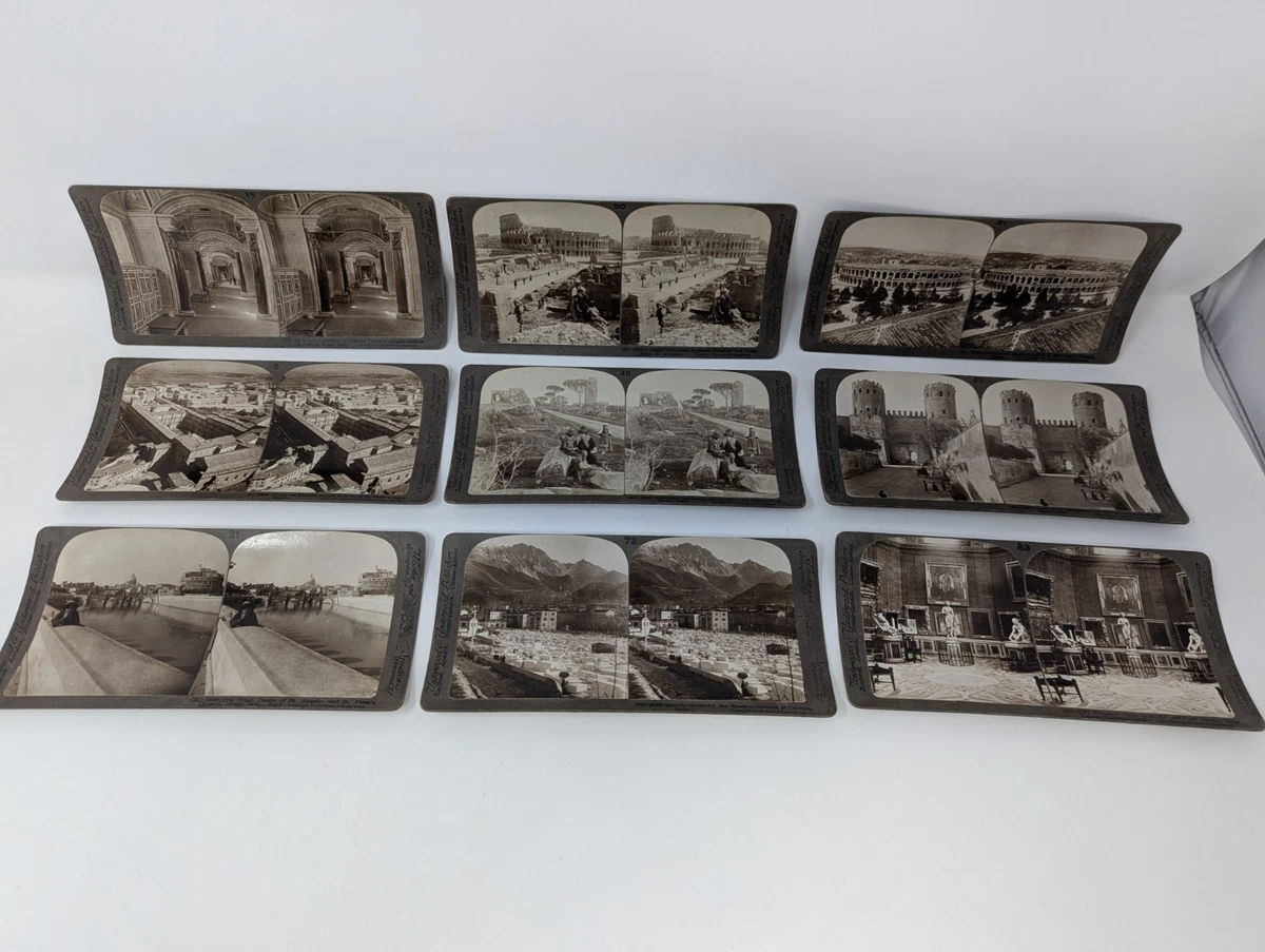 Underwood & Underwood Collectible Stereoviews & Stereoscopes