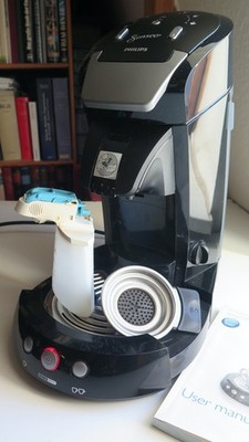 Philips Senseo HD 7854 Latte Select   mit Milchaufschäumer   Einschalter blinkt