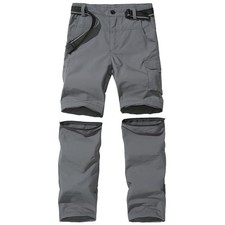 Boy s Casual Quick Dry Outdoor Pants Hiking Climbing Convertible Trouser ' Ca...