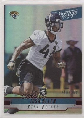 2019 Panini Prestige Xtra Points Red /399 Josh Hines-Allen Allen Rookie RC 00ab