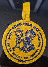 BSA Goodwill Good Turn Day 1964 - felt patch